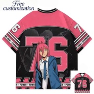 2026 Summer New Jersey Baseball Hockey Anime Series Daily Unisex Casual Versatile Breathable Loose 3