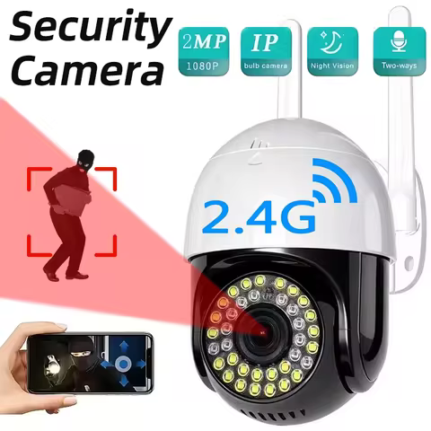 A02 1080P Security Camera 2MP WIFI Camera Outdoor PTZ Speed Wireless IP Camera CCTV Audio Network Su