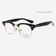 Kyoyoshida 11501 Yoshida Kyoshida Glasses|Professional Sven Business Style Eyebrow Frame Acetate Gla