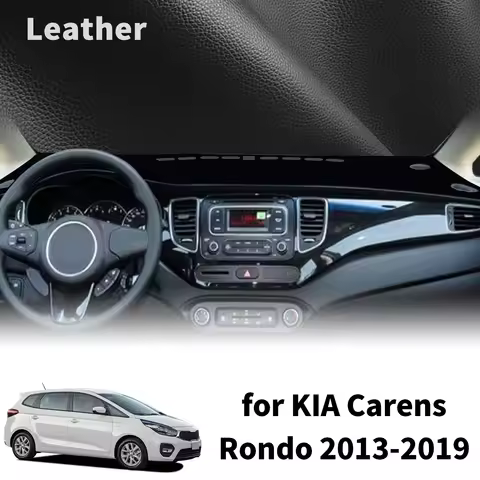 for KIA Carens 2013-2019 Rondo Rondo7 High Quality Dashboard Cover Dashmat Sunshade Anti‑UV Protecto