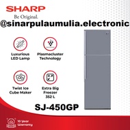 Sharp Kulkas 2 Pintu Big Freezer - SJ 450GP / SJ450GP / SJ 450 GP / SJ