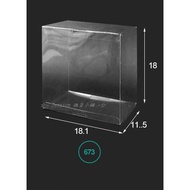 Jessice Grocery Shop No. 673 Width 18.1 X Side 11.5 X Height 18cm Packaging Storage Transparent Plas