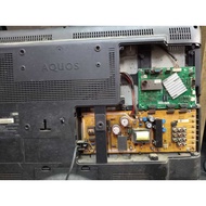 (738, 1343) Sharp LC-32L400M Mainboard, Powerboard, Inverter, LVDS, Cable. Used TV Spare Part