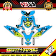 Decal Beat Karbu Full Body Stiker Beat Karbu Full Body Striping Beat Karbu Variasi Shark Vr46