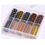 Decorative stickers (foi stickers), Patterned nail art decoration stickers