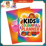 Caim MALL Exciting Layout Kids Planner Kids Emotional Awareness Journal Fun Kids Daily Planner with 