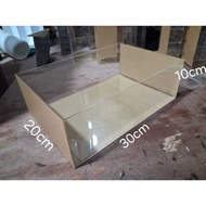 Multipurpose acrylic box 30x20x10 (LxWxH)