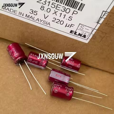20PCS ELNA RA3 16V 25V 35V 50V 100V 22UF 47UF 100UF 220UF 330UF 470UF 1000UF 85% Purple Red Robe Aud