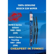 100% Genuine Bosch 539 Wiper Set