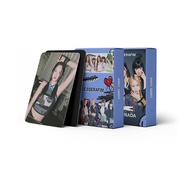 55Pcs/Box LE SSERAFIM Photocards LOMO Card SAKURA KIM CHAEWON HUH YUNJIN Postcard Collection Card