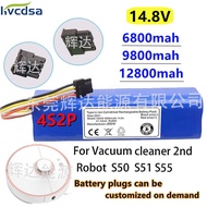 14.8V 4S2P 98mAh Energy Storage Large Capacity Rechargeable Robot Vacuum Cleaner Lithium Battery