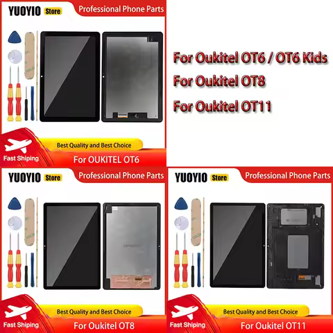 Original Touch Display For OUKITEL OT6 OT6 Kids OT8 OT11 LCD Screen Digitizer Assembly Replacement W