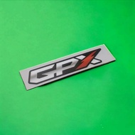 {LATEST COLOR COLLECTIONS} SYM Jet X 150 'GPX SYM Collaboration' Emblem UV Transfer Sticker