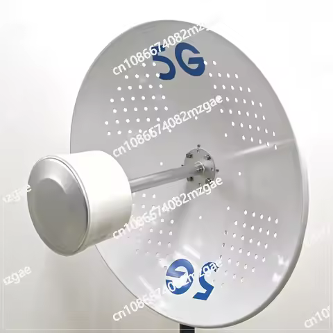 Wifi Signal Amplifier Antenna 698-3800MHz with 9/22dbi Gain and 60CM Solid Parabolic Design
