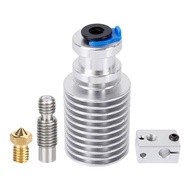 E3D V6 Hotend + Bimetal Heatbreak for V6 Prusa Voron Remote Short Direct Heat Sink Range 1.75MM for 