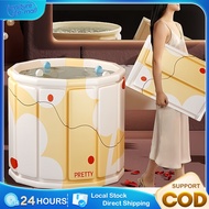 Foldable Adult Kids Bath Tub Foldable Portable Pvc Bathtub For Outdoor Indoor Use Large Capacity Adu