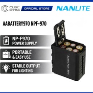 Nanlite AABattery970 NP-F970 AA Battery Box Power Supply Adapter for LED Light & Camera Accessories