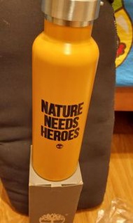 Timberland 絕版 全新 橘色 304不鏽鋼 600ml 保溫杯 保溫瓶 運動水壺 運動水瓶 露營 戶外 出國