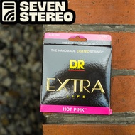 Dr String PKE9 PKE-9 Electric Guitar String 9-42 Hot Pink