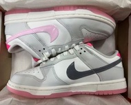 Nike Dunk Low 520 'Summit White & Pink Foam' 女裝粉白休閒鞋 香港門市現貨 順豐到付/智能櫃寄件