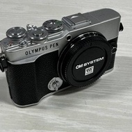 OM SYSTEM PEN E-P7 機身銀色 奧林巴斯微單單鏡頭相機輪廓控制藝術濾鏡