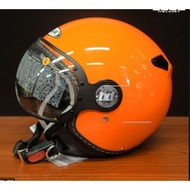 Helm Half Face Zeus 210 Orange