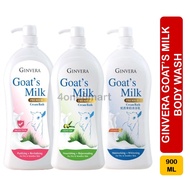 Ginvera Goat's Milk Body Wash, 900ml