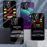 David Hasselhoff Knight Rider Tempered Glass Phone Case For IPhone 16 15 14 13 12 11 Pro XS Max Plus