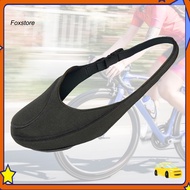 [Fx] Shifter Protector Waterproof Soft Black Easy-installing Motorcycle Toe Protector Daily Use