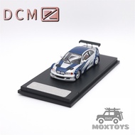 DCM 1:64 M3 GTR E46 Need for Speed Livery Silver Blue Diecast Model Car