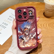 Fashionable Straw Hat Luffy Case For OPPO C55 A79 C31 F7 C33 V23 Reno 2F 2Z 5 8 8T 10 PRO F9 A83 11F