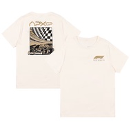 F1 The Movie T-Shirt Baju Kaos F1 Race Ready Team T-Shirt Cotton Short Sleeve Lelaki & Wanita Graphi
