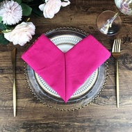 40x40cm Wedding Table Napkin Cotton Linen Cloth Table