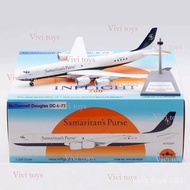 {{Vivi toys }} Inflight 1/200 Samaritan Rescue Club DC-8-72CF Alloy Passenger Aircraft Model N782SP 