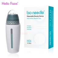 Hello Face Derma Stamp Titanium Microneedle Bio Needle H24 Hydra Needle Efficient Adjustable Needle
