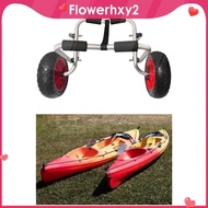 [Flowerhxy2] Kayak Cart Kayak Accessories Boat Accessories Boat Foldable Kayak Cart