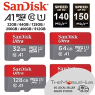 SanDisk Ultra 32GB 64GB 128GB 256GB Micro SD Card Class 10 up to 150MB/s Memory Card