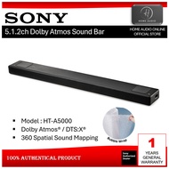 SONY A5000 5.1.2ch Dolby Atmos Soundbar with 360 Spatial Sound Mapping HT-A5000 HTA5000
