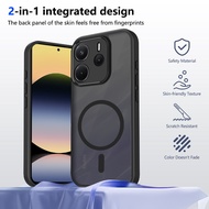 Casing for Xiaomi Redmi Note 14 4G Note14 24117RN76G 24117RN76O 24117RN76E Phone Case Magnetic Wirel