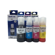 Refillable Ink 001 for EPSON L4150/L5190/L4160/L6190/L606 L printer/Replacement ink bottles Compatible EPSON printer ink