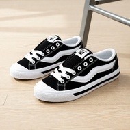Ventela Public Fat Black White Casual Sneakers for Men and Women