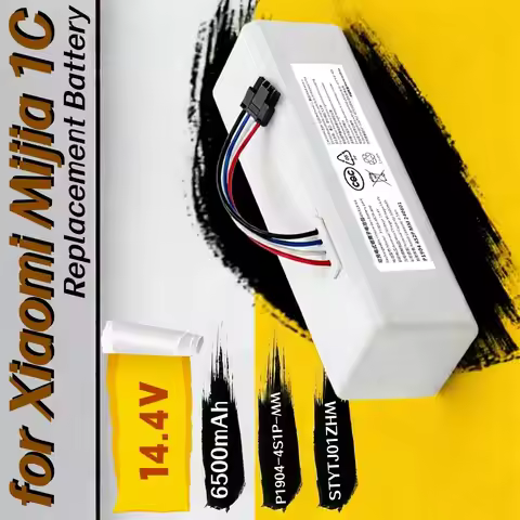 14.4V 6500mAh P1904-4S1P-MM Original Battery for Xiaomi Mijia 1C STYTJ01ZHM Robot Vacuum Mop Cleaner