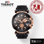 Tissot T115.417.37.051.00 Gent's T-Race Chronograph Silicone Rubber Watch