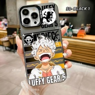 Silicone Case Casing Imd Case Hologram The North Face / Softcase One Piece Luffy Gear 5 for Realme 9