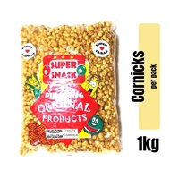 ◮ ✢ ◴ 1kg Seasoned Cornicks / Cornick (garlic cornicks)