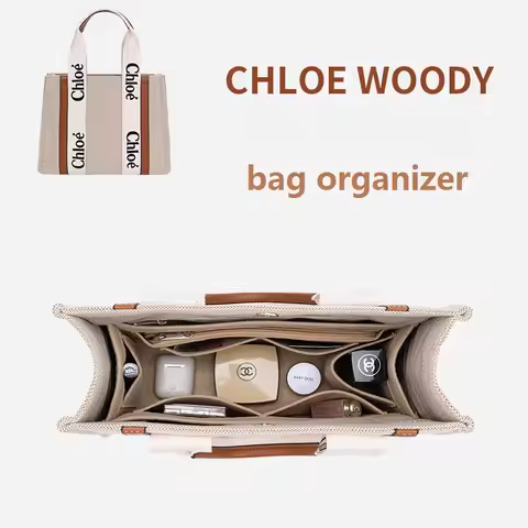 【Only Sale Inner Bag】Bag Organizer Insert For Chloe Woody Tote Organiser Divider Shaper Protector Co