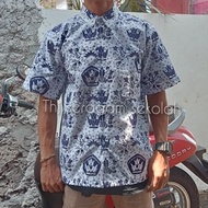 Baju Batik Smp Pendek Seragam Sekolah Size: ( 9S/D 20)