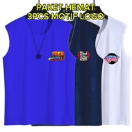 MEN'S SPORTS SINGLET LATEST MODEL MEN'S TANKTOP/ CONTAINS 3 PCS MIXED MEN'S SINGLET PACKAGE 3 PCS