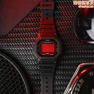 【現貨免運】小方塊太陽能電波限量血鶴紅方表手錶男gw-b5600ar-1pr