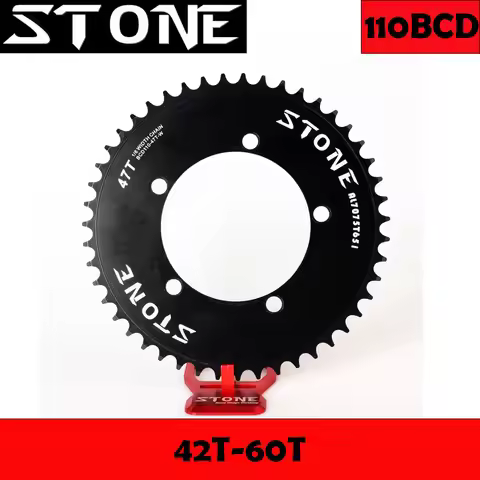 Stone 110 BCD round chainring aero fixed gear track bike fixie single speed 42T 46T 48T 50T 52t 54 5